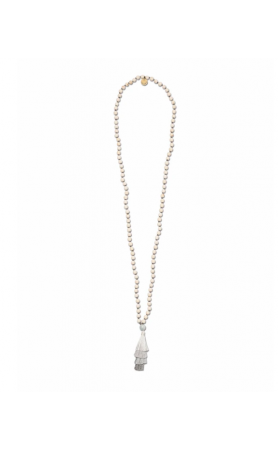 Senza Necklace in Gray by Cocobelle