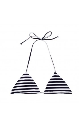 Mikoh Swimwear Mundaka Triangle Top in Swell Lines 