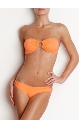 Evita Bikini Top in Apricot